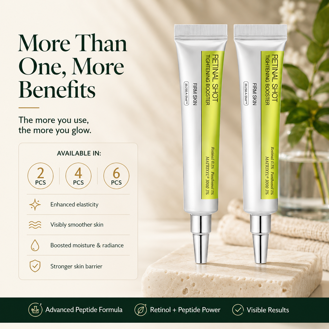 Retinol Eye Serum — Hydrating & Brightening Eye Care